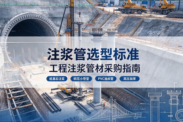 七台河注浆管选型标准