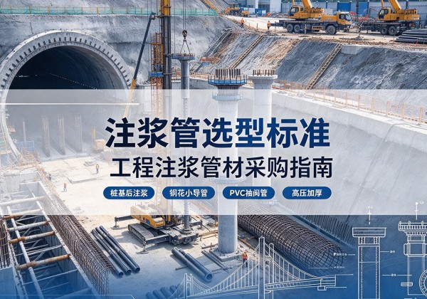 七台河注浆管选型标准